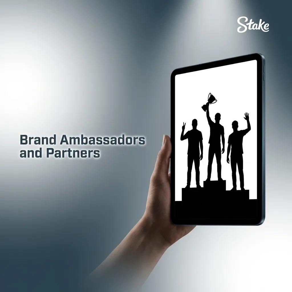 Partnership between Stake and world-renowned athletes.