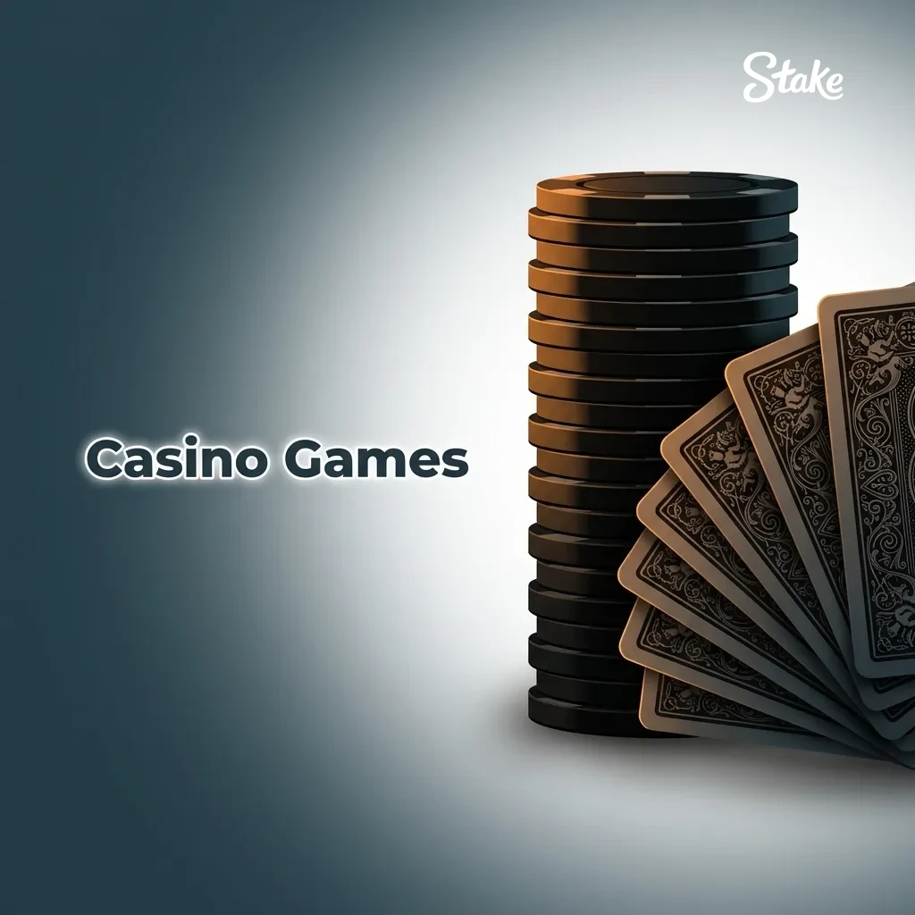 Find classic slots and live dealer tables at Stake.
