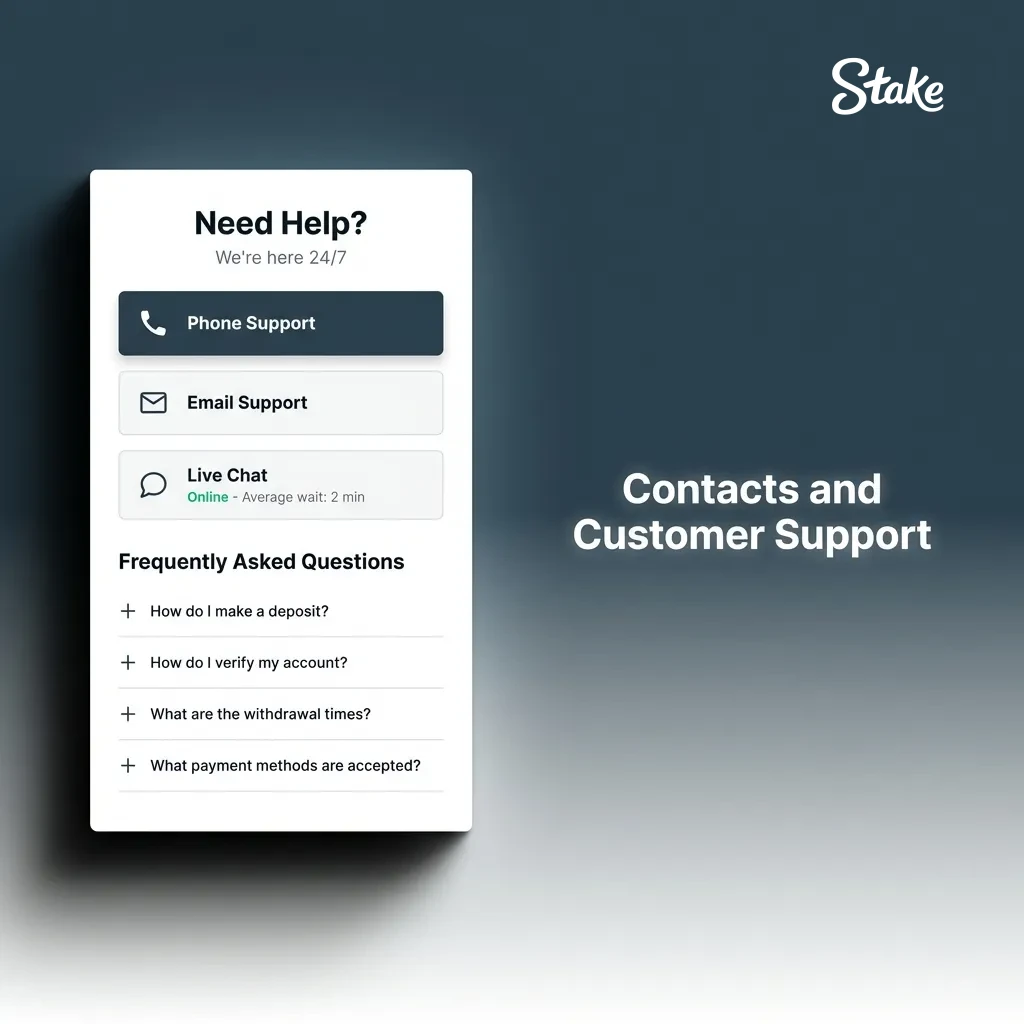 Get support in English and Hindi at Stake.