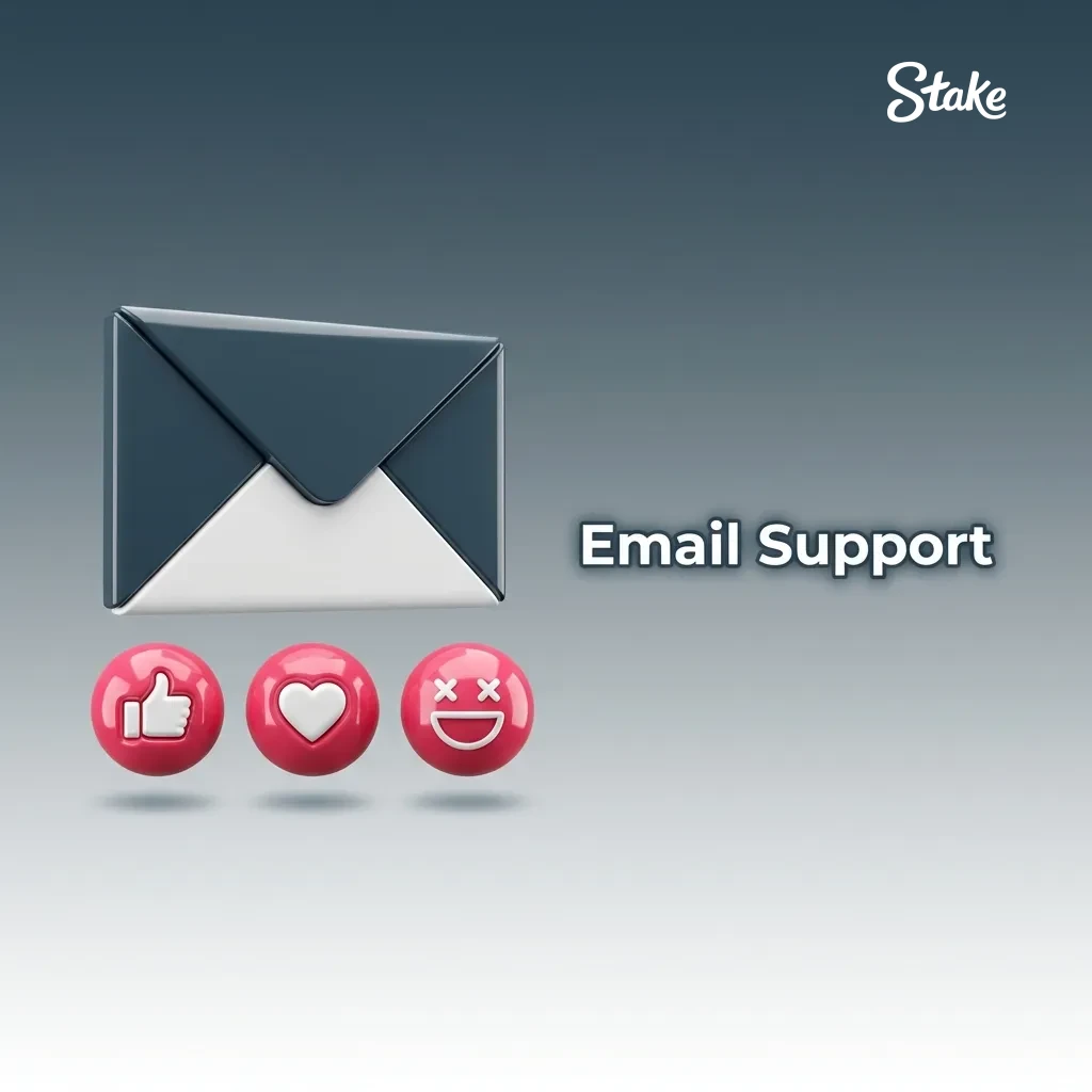 Submit KYC documents for Stake via email.