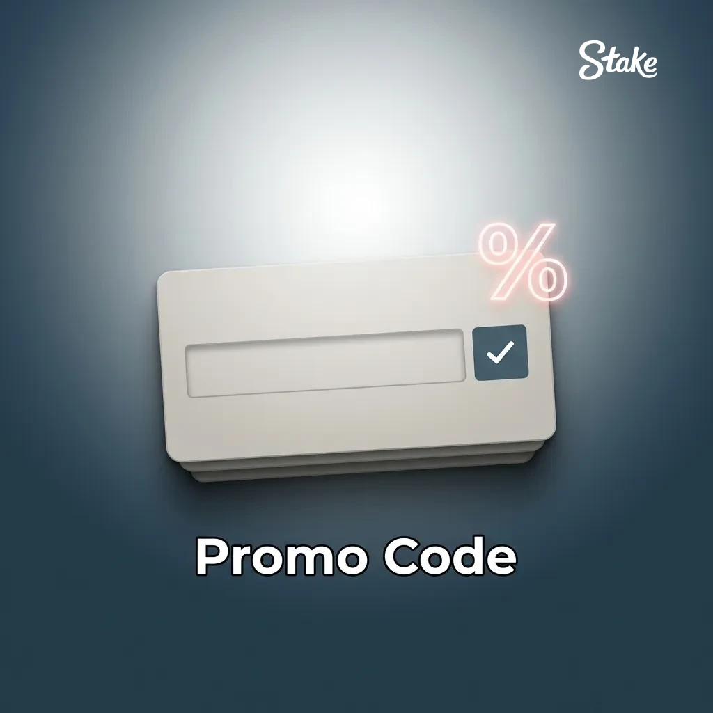 Enter seasonal promo codes on Stake in the rewards section.