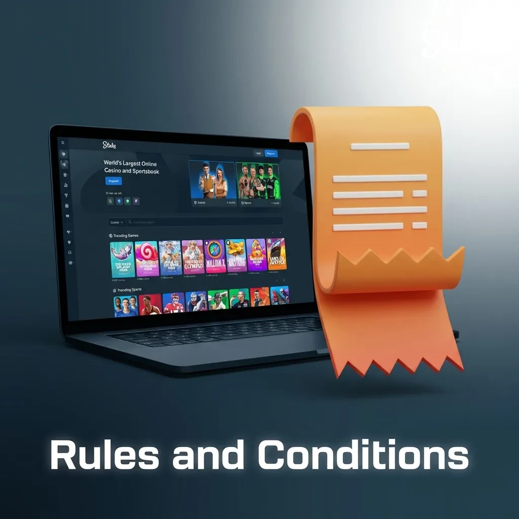 Read Stake terms and conditions for fair play.