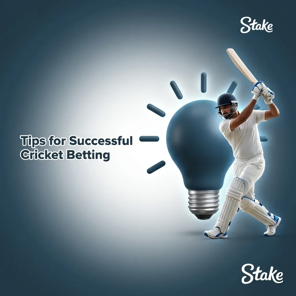 Analyze cricket matches on Stake to improve your chances.