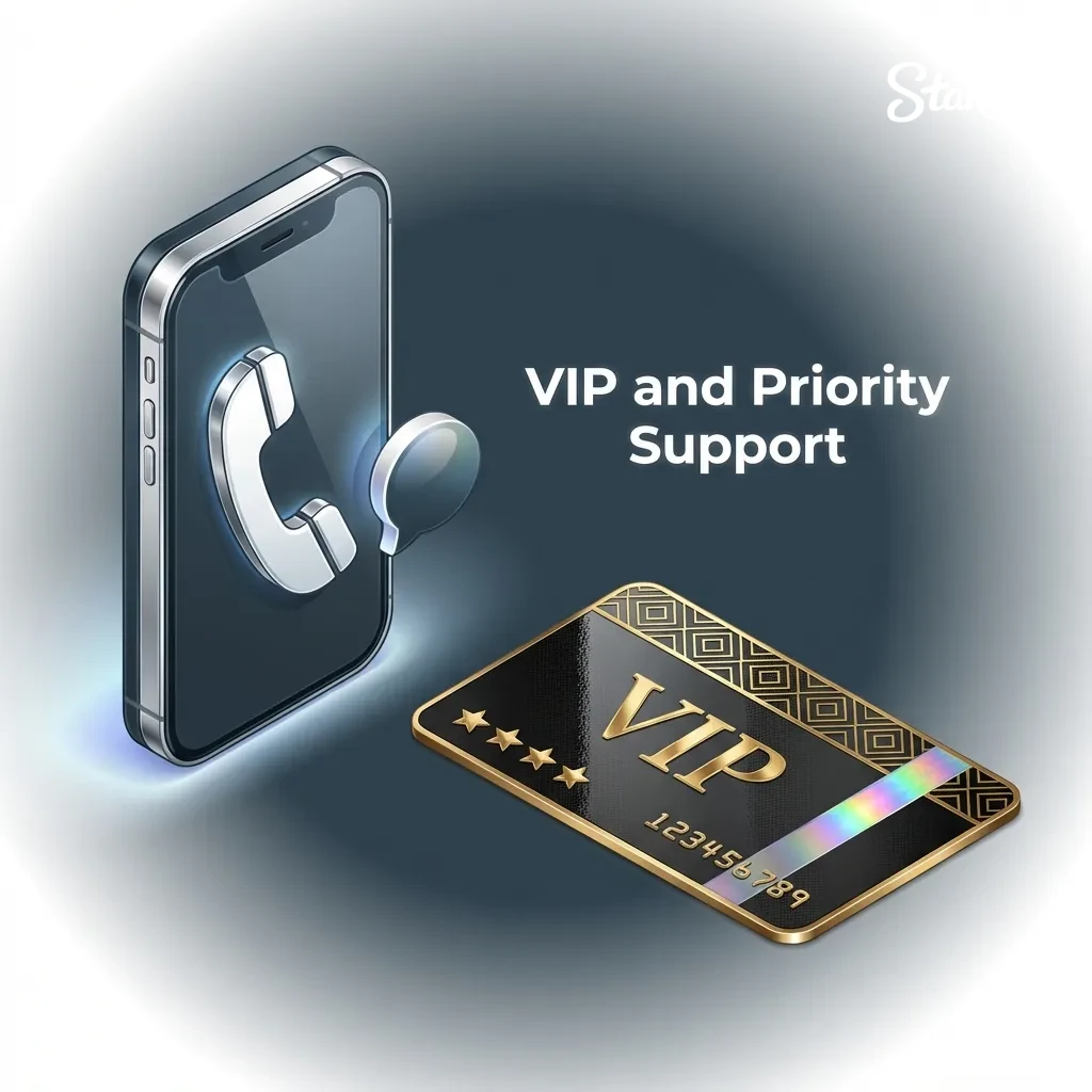 Join the Stake VIP Club for priority assistance.