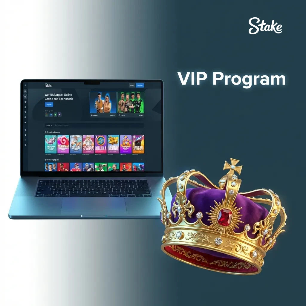 Join the exclusive VIP club at Stake.