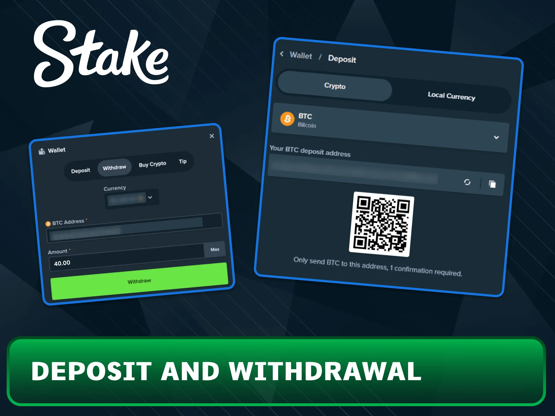 Fund your Stake account using popular Indian payment methods.