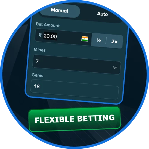 Adjust the Stake mine count to match your strategy.