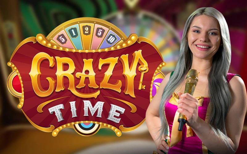 Play the Crazy Time live game show at Stake.