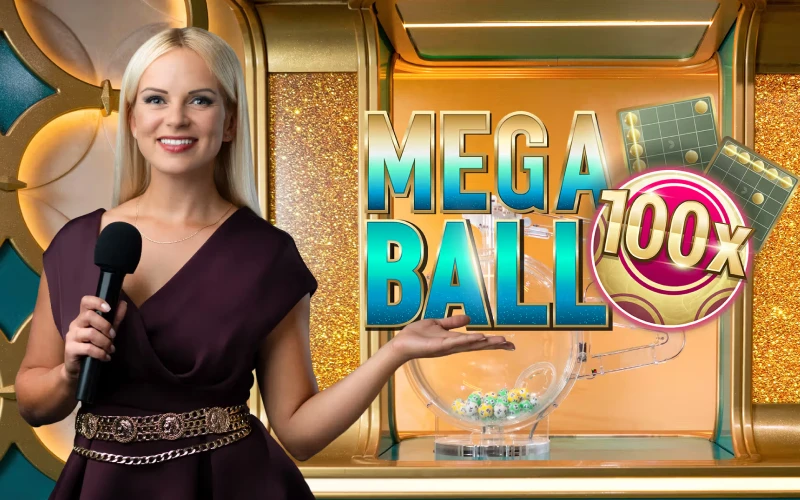 Play Mega Ball Live on Stake and win with multipliers.