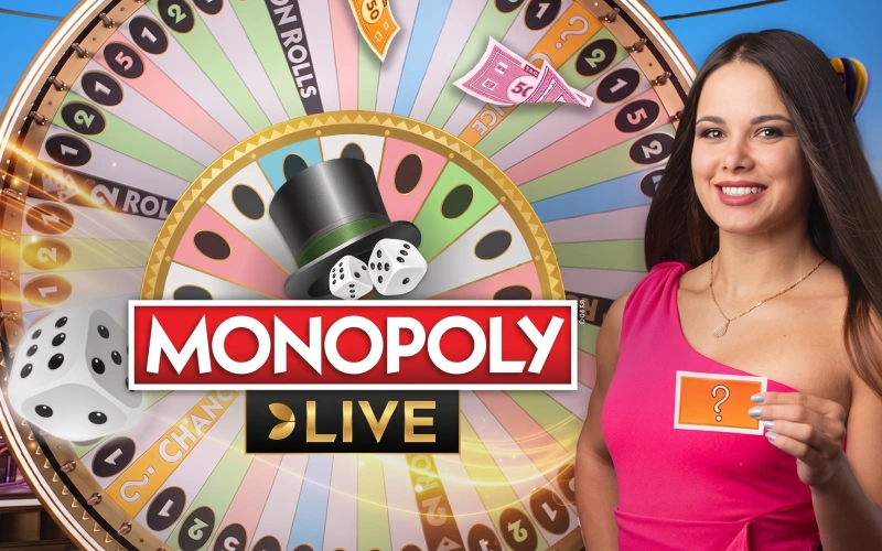 Spin the giant money wheel on Stake in Monopoly Live.