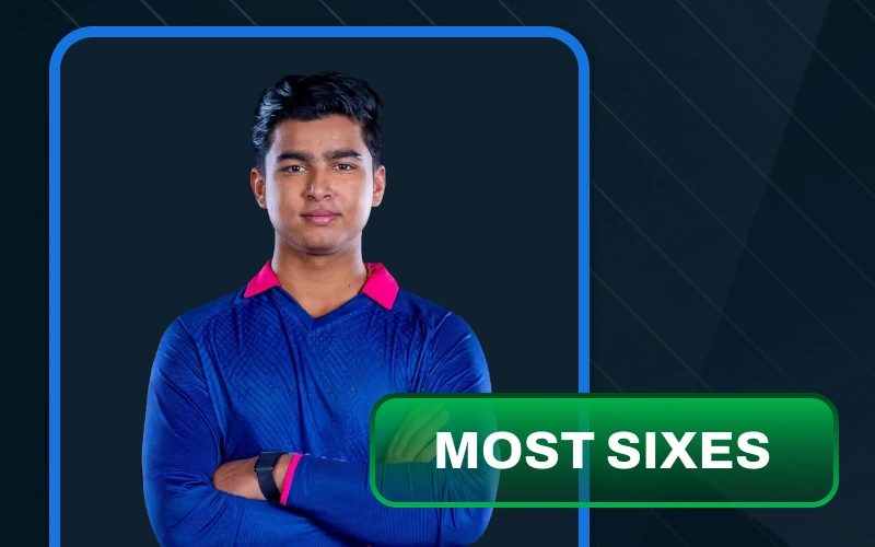 Bet on the most explosive hitters to smash the most sixes in the IPL at Stake.